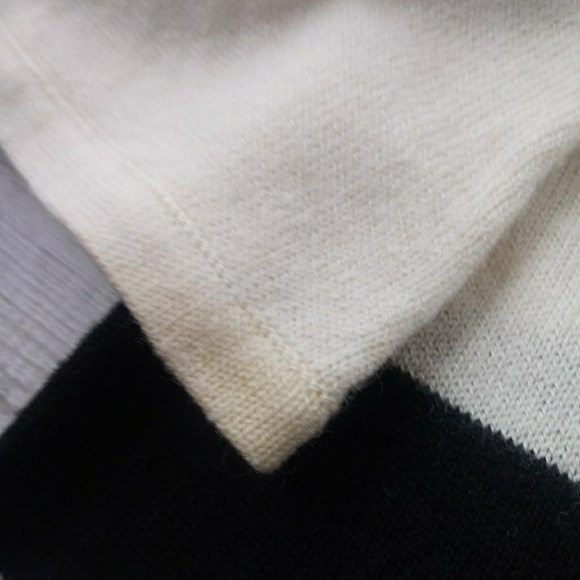 🔥4/$20 Worthington Kimono Sleeve Top Small Striped - Picture 7 of 9